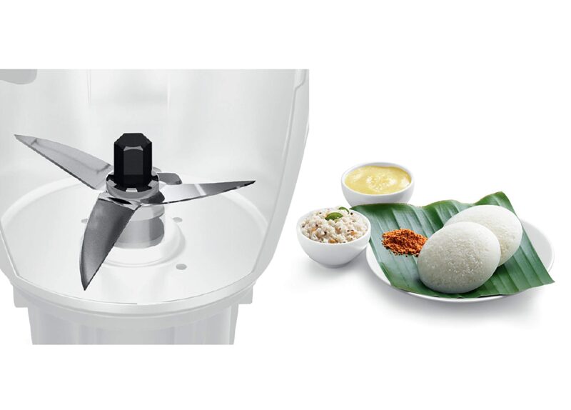 Bosch TrueMixx Pro Mixer Grinder MGM8842MIN, 1000W 4 Jars Black - Image 4