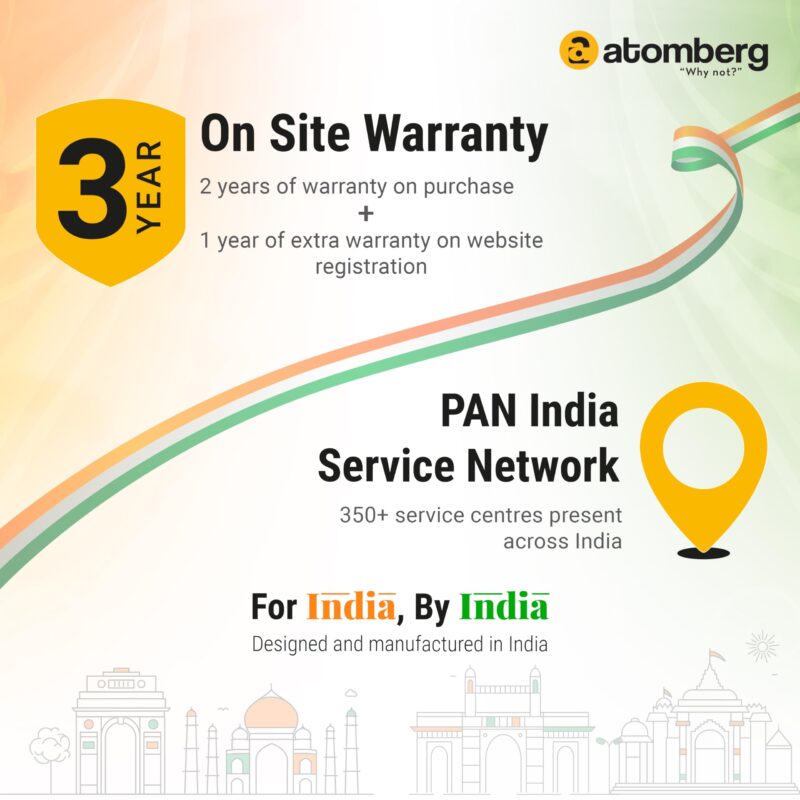 atomberg Renesa 600mm BLDC Ceiling Fan with Remote Control | BEE 5 star Rated Energy Efficient Ceiling Fan | High Air Delivery with LED Indicators | 2+1 Year Warranty (Brown & Black) - Image 3