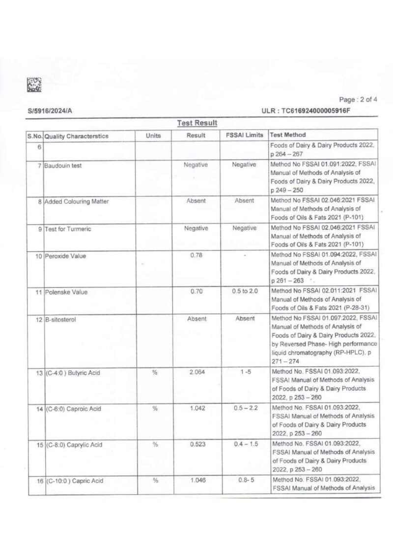 Anveshan A2 Desi Buffalo Ghee 1L | Glass Jar | Bilona Ghee | Grass Fed Buffaloes | Jaffrabadi Buffalo | Gujarat Region | Pure & Natural | Nutritional Powerhouse | Lab-Tested (1L) - Image 7