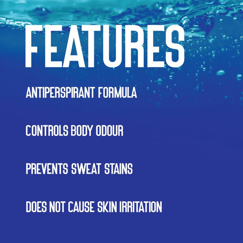 Bold Care Ocean Fresh Antiperspirant & Anti-sweat Deodorant Roll-on - Controls Sweat & Removes Body Odour - All-Day Freshness For Men - Alcohol-Free - Keeps Skin Fresh & Clean - 50ml - Image 5