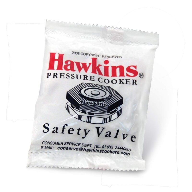 Hawkins Aluminium Safety Valve For All Hawkins Pressure Cookers From 1.5 Litre To 14 Litre, Black, Standard (BP SV), 14 Liter