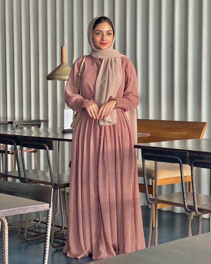 BHAVYATA Abaya Dress for Women's Stitched Burqa Dress for Girl's and Women Abaya Casual Wear for Women's (XL) (2XL) - Image 7