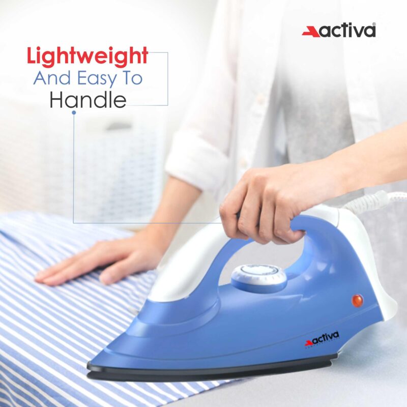 Activa Pluto 3 Jar 500 Watt Mixer Grinder With Coral 750 Watt Dry Iron come with 2 year warranty - Image 9