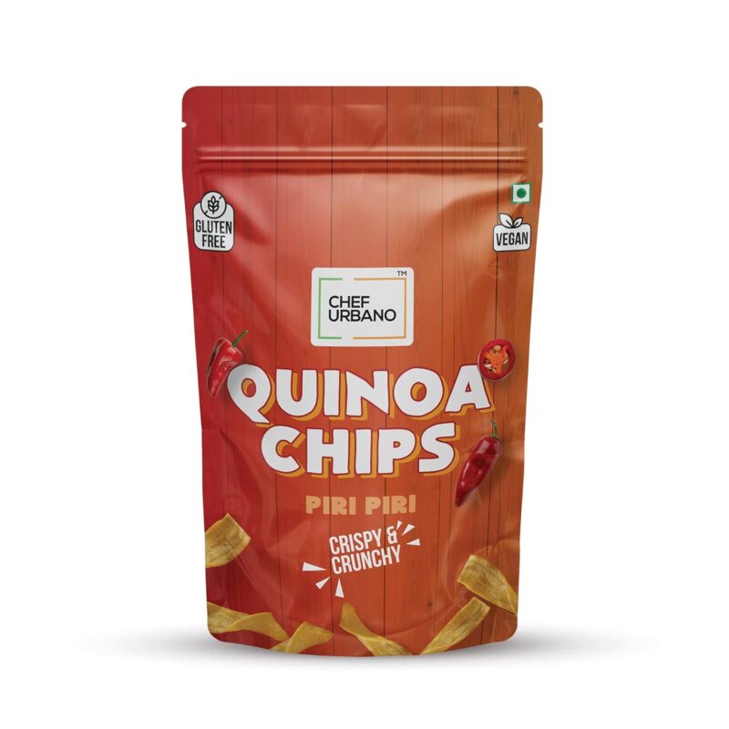 15x Chef Urbano Quinoa Chips Piri Piri - 85g each - Pack of 15