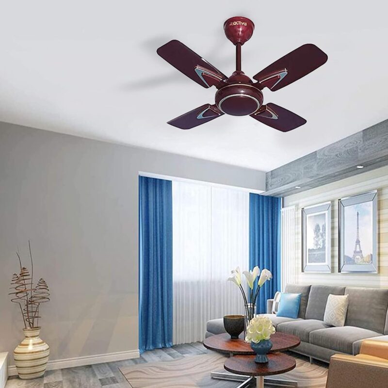 ACTIVA Galaxy Deco 850 RPM High Speed (600 MM) 4 Blades Ceiling Fan (Brown) Come with 2 Years Warranty - Image 7