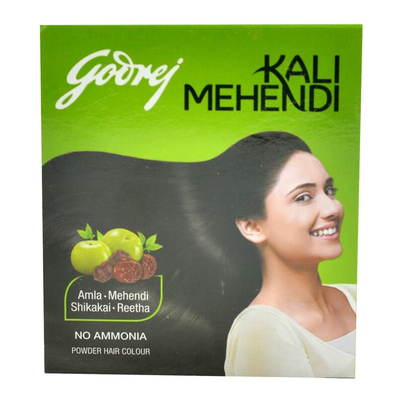 Godrej Ezee Kali Mehendi, 3g (8 Sachets) - Black