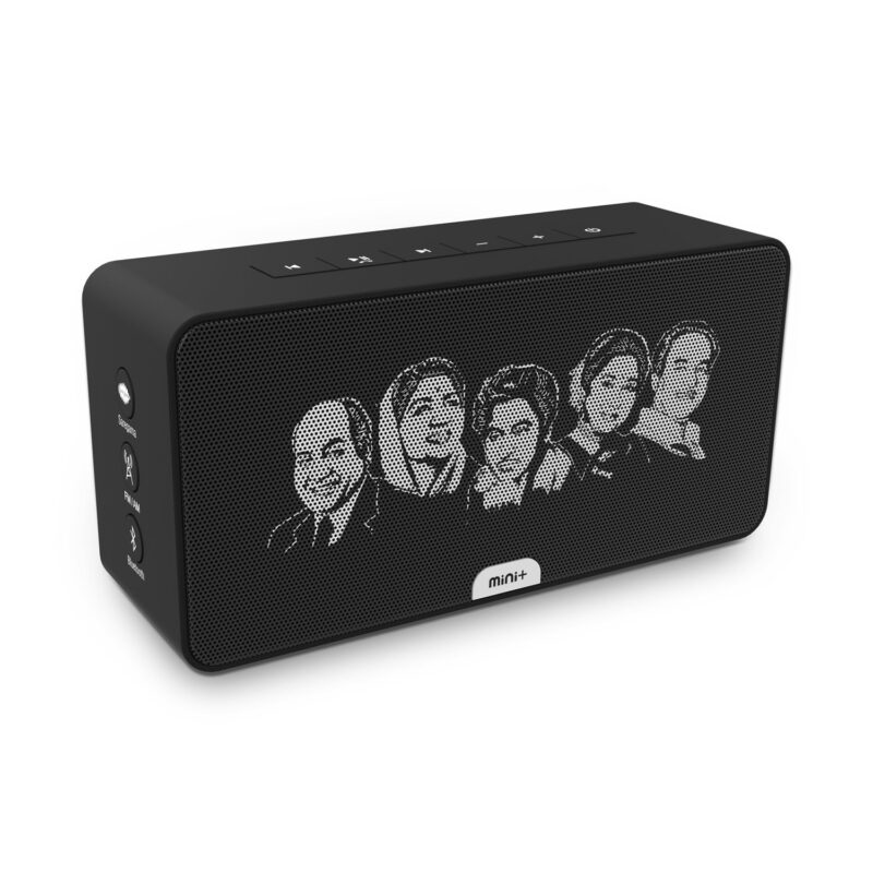 Carvaan Saregama Mini+ (Plus) Portable Music Player with 1000 Preloaded Songs, 10 Watt Speaker, Handsfree Calling, Bluetooth/Fm/Am/Aux (Moonlight Black)