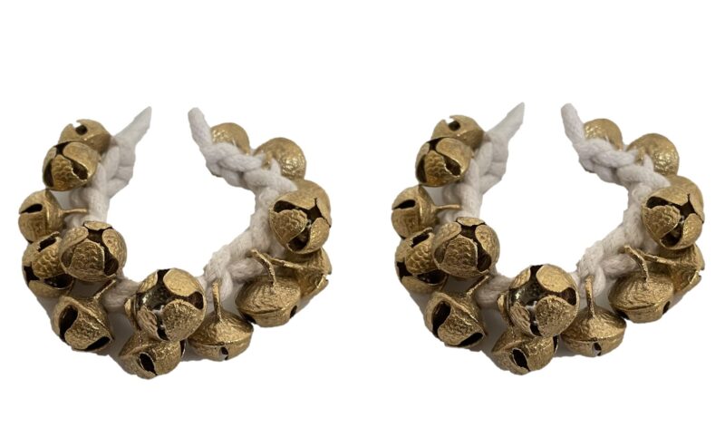 UAPAN Kathak, Odissi, Bharatanatyam Ghungroo (15+15 Bells, Pair)