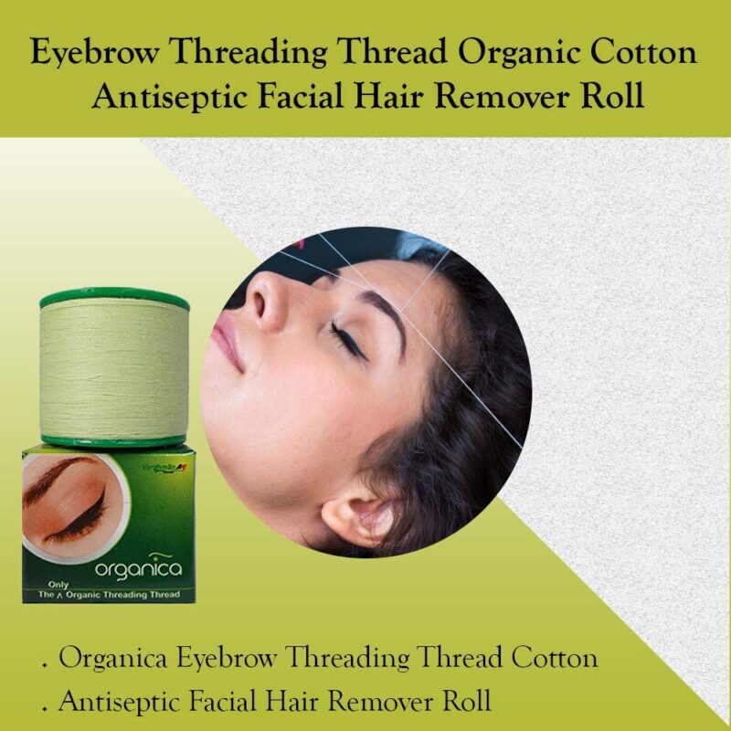 2 Spool x 300m Organica Organic Cotton Eyebrow Threading Thread - India - Image 3