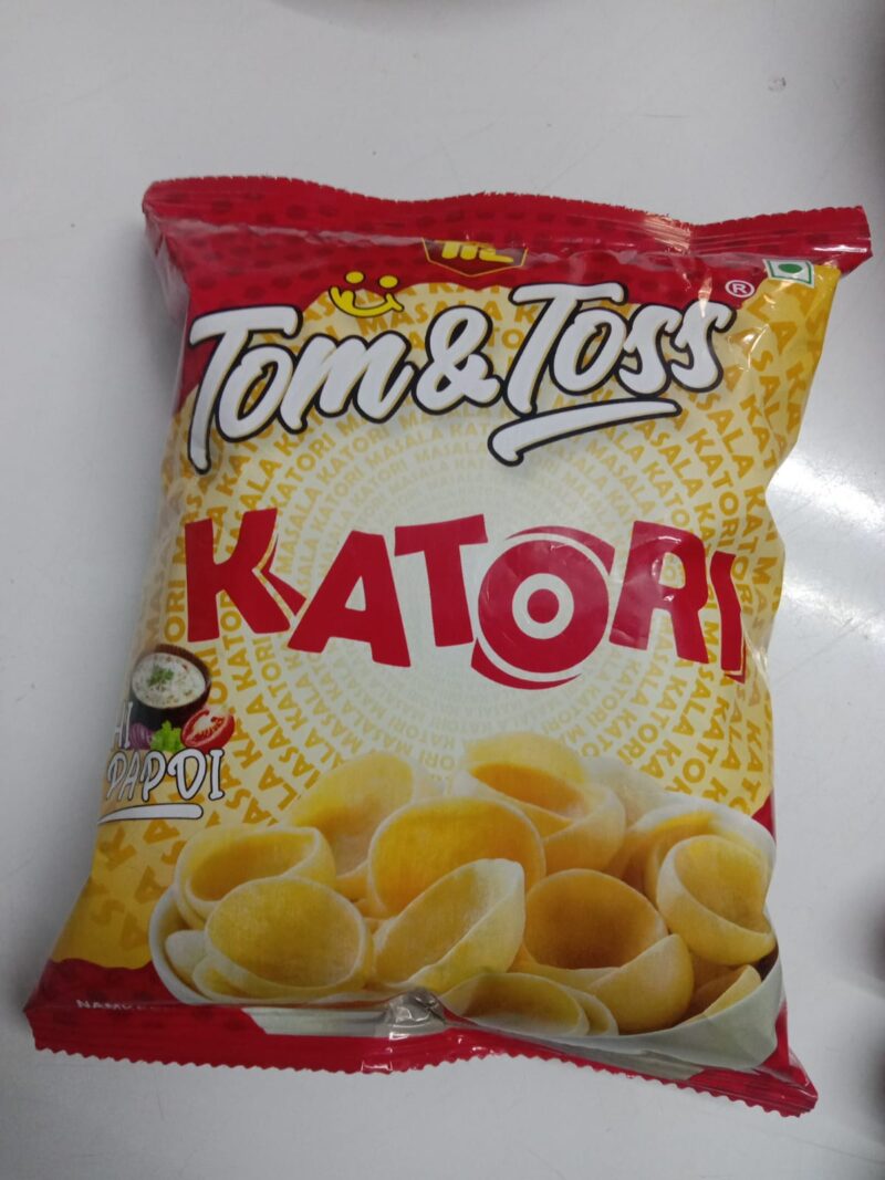 50x Tom & Toss- (KATORI Dhai Papdi), Pack of 50 (18g each)