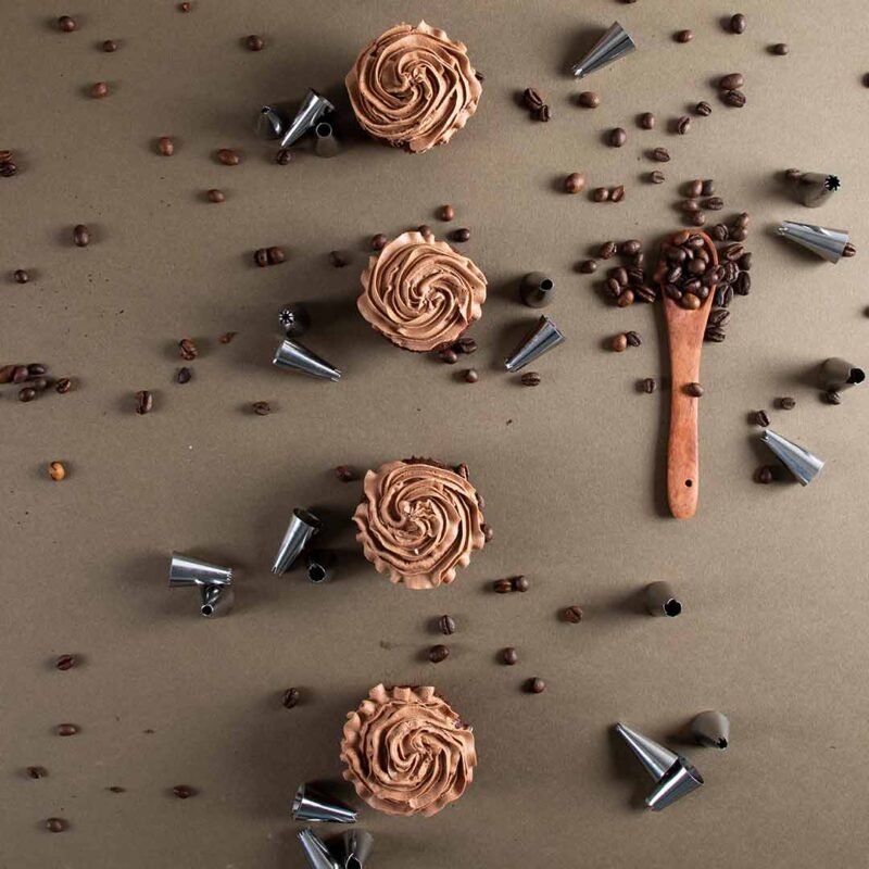 Ambrosia Stainless Steel Cake Decorator Nozzle- 24Pc - Image 6