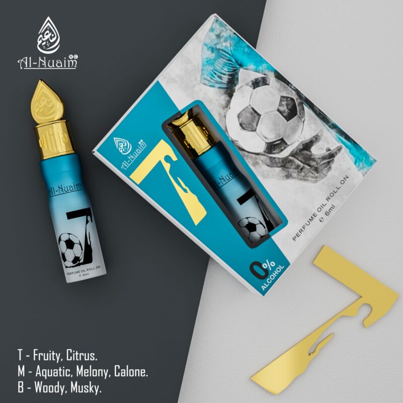 Al-NuaimĀ® 07 Attar Roll On - 6ML | Unisex Attar | Exquisite Alcohol-Free Aromatic Fragrance Oil for Lasting Elegance and Charm - Image 4