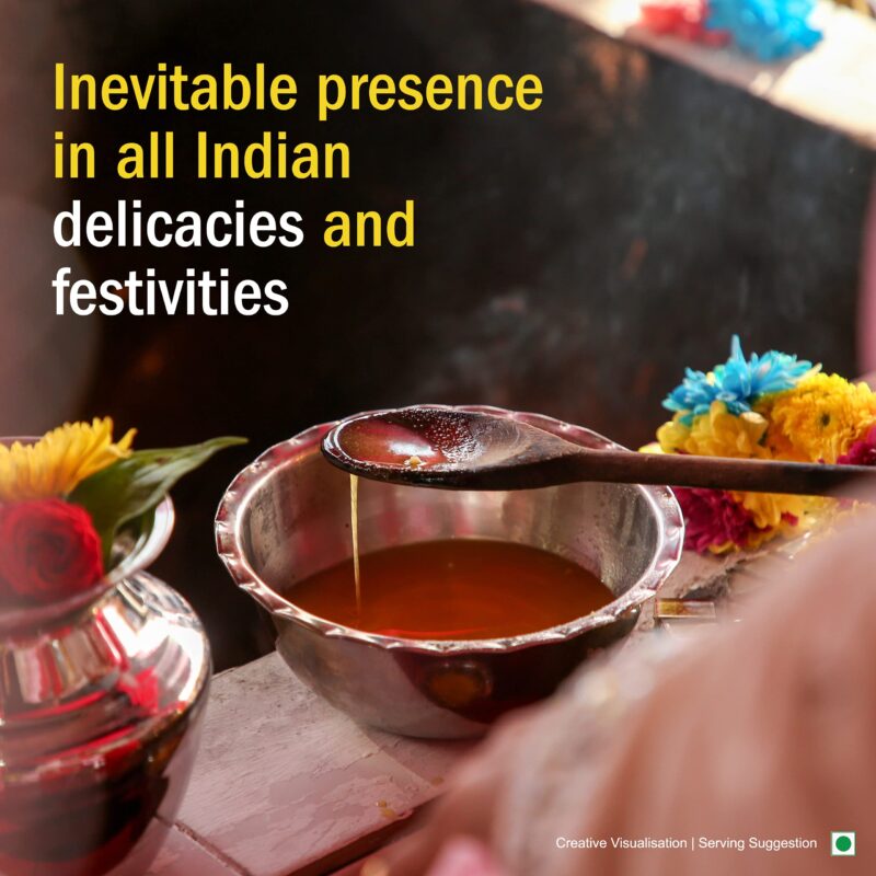 Aashirvaad Svasti Pure Cow Ghee - Desi Ghee with Rich Aroma - 500mL - Image 5