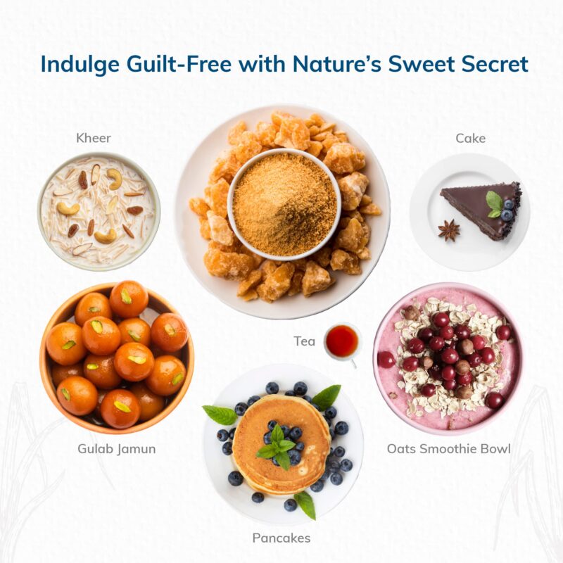 24 Mantra Organic Unbleached Jaggery Powder 500 gms, Healthy Sugar Substitute, Unrefined & Unadulterated | Certified Organic & Chemical Free - Image 5