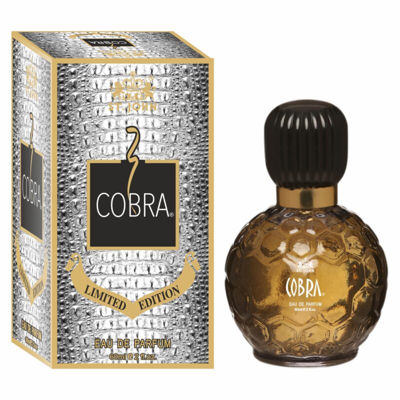 ST. JOHN COBRA Long Lasting Good Fragrance Perfume with Limited Edition EAU DE PARFUM For Men, 60Ml - Pack Of 4