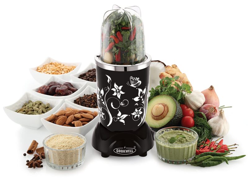 Cookwell Nutri Blender (5 Jar 3 Blade, Black) - Image 5
