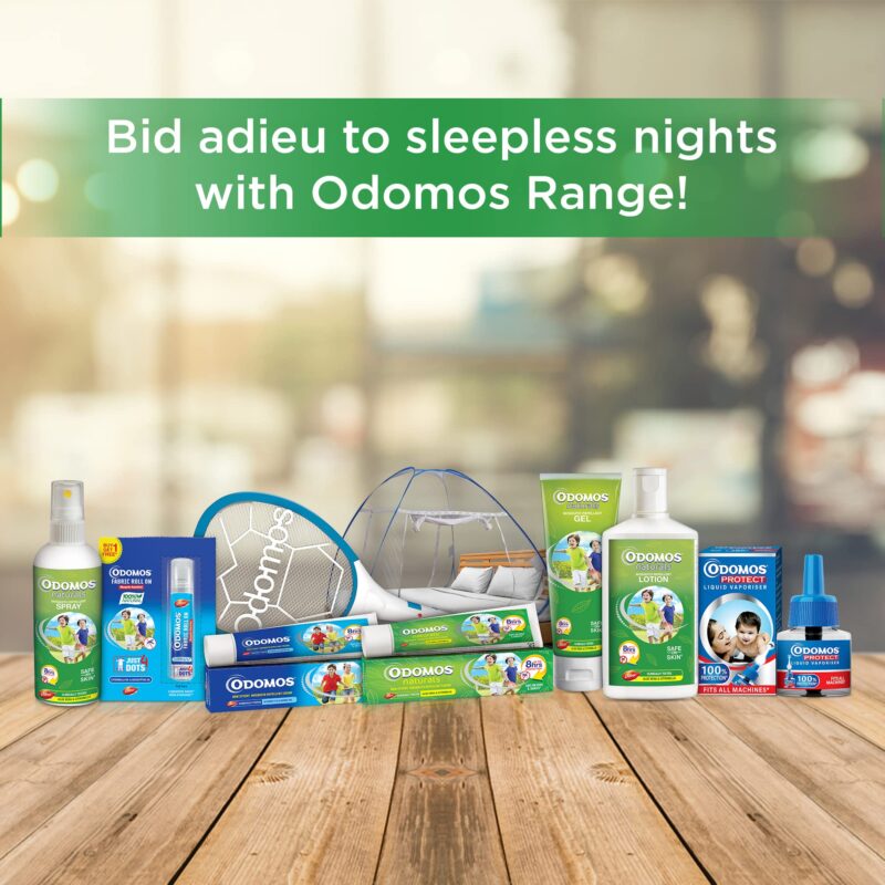 10x Odomos Naturals Non-Sticky Mosquito Repellent Cream - 100g each - Pack of 10 - Image 3