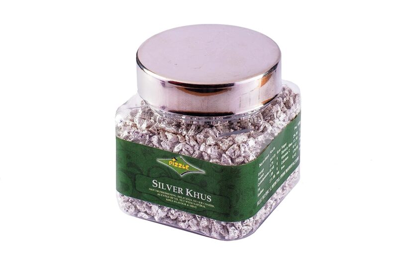 Dizzle Supari Mouth Freshener Silver Khus - 100gm