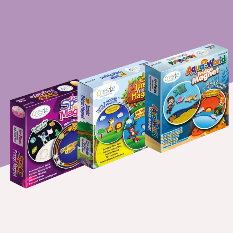 Creste DIY Fridge Magnet Kit ( Pack of 2 Magnets )