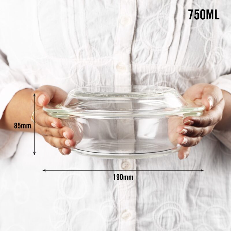 Angelica Round Casserole With Lid, 750ml - Image 6