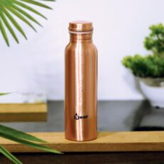 Copper|Cop-Pura Neer Copper Water Bottle, 1000ml / 1000ml