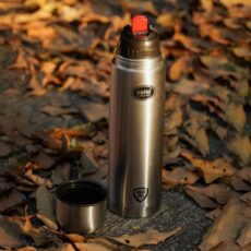 Silver|Flipstyle Flask, Vacusteel Water Bottle, 1000ml / 1000ml