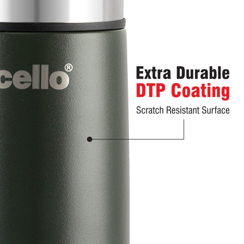 Duro Flip Flask, Vacusteel Water Bottle with Thermal Jacket - Image 28
