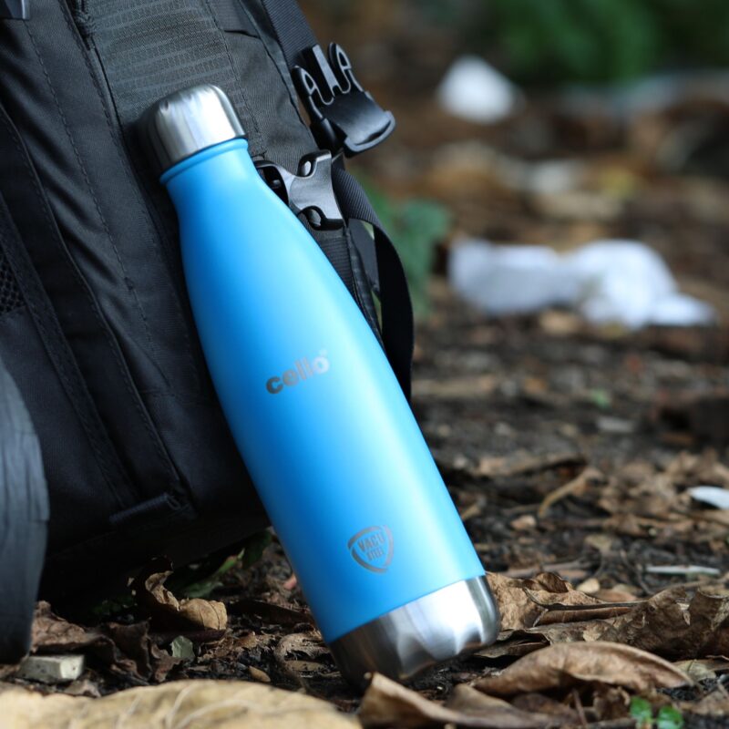 Blue|Duro Swift Flask, Vacusteel Water Bottle, 750ml / 750ml