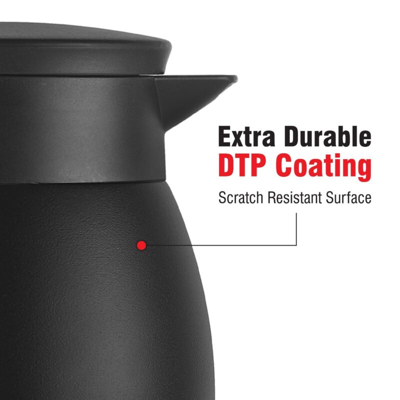 Duro Pot Double Walled Vacuum Insulated Teapot, 800ml - Image 7