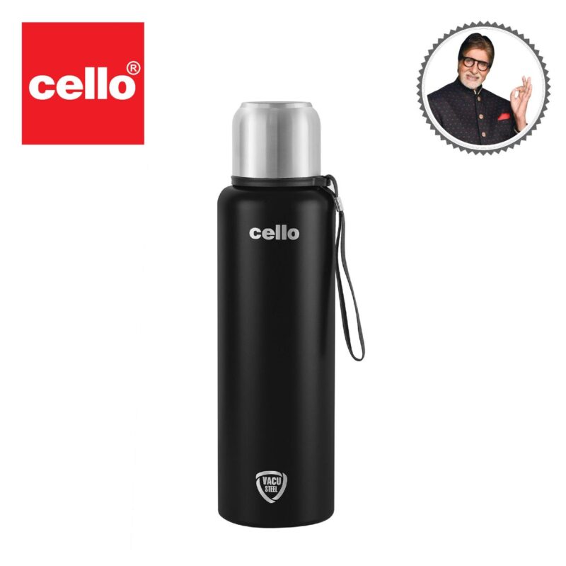 Duro Flip Flask, Vacusteel Water Bottle with Thermal Jacket - Image 56