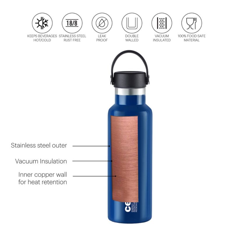 Aqua Bliss Flask, Vacusteel Water Bottle, 800ml - Image 12