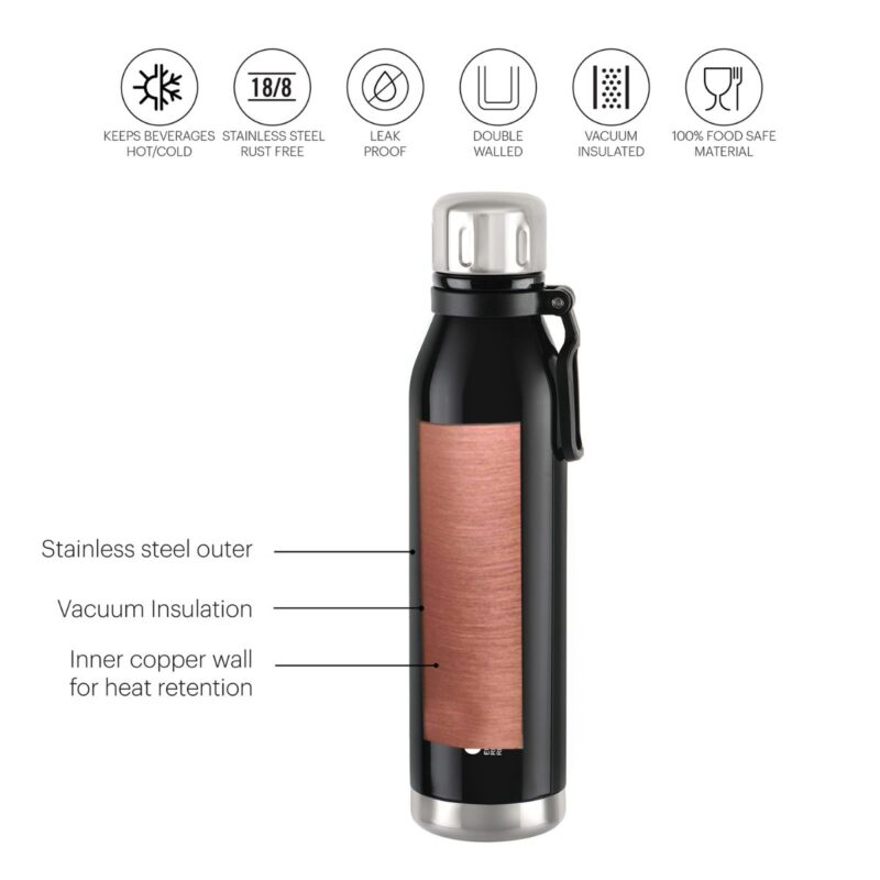 Bentley Flask, Vacusteel Water Bottle, 800ml - Image 12