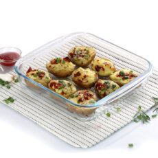 Clear|Laura Square Glass Baking Dish, 1700ml / 1700ml