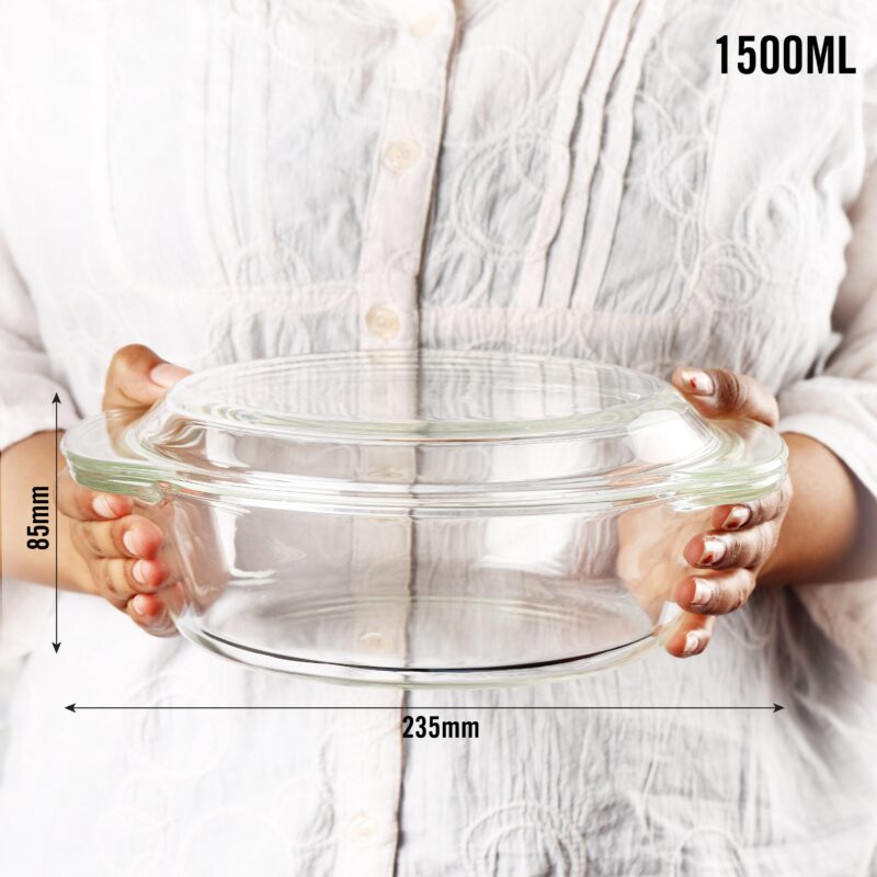 Angelica Round Casserole With Lid, 1500ml - Image 6