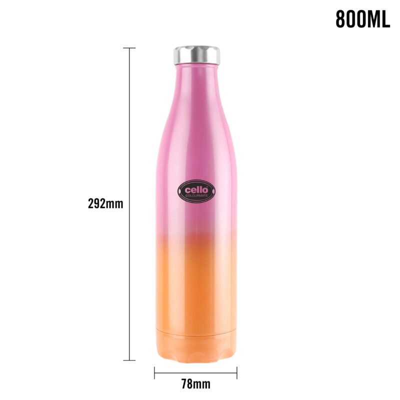 Colourmate Flask, Vacusteel Water Bottle, 800ml - Image 13