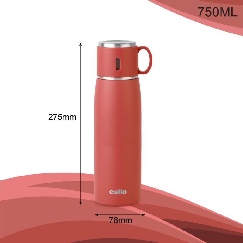 Duro Cup Style Flask, Vacusteel Water Bottle 750ml - Image 29