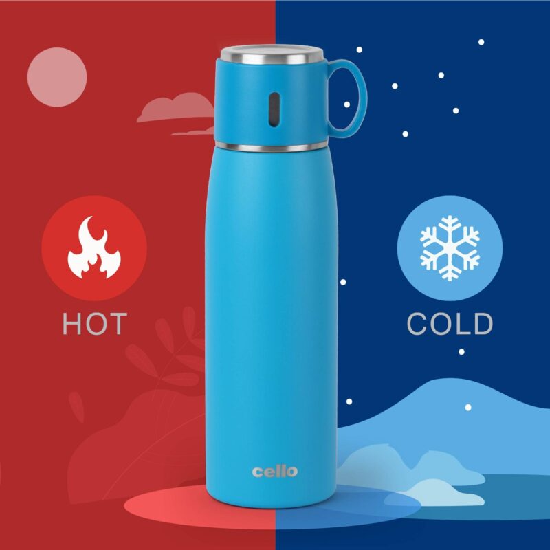 Duro Cup Style Flask, Vacusteel Water Bottle 750ml - Image 15