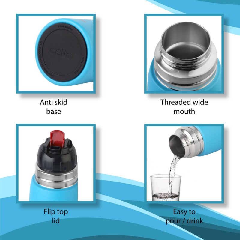 Duro Cup Style Flask, Vacusteel Water Bottle 750ml - Image 19