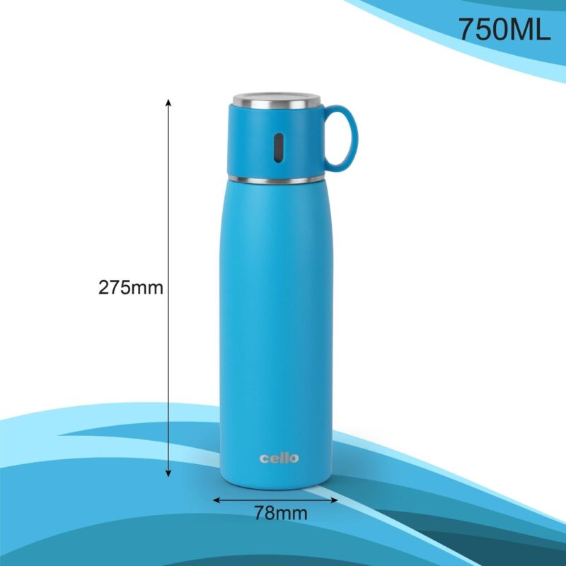 Duro Cup Style Flask, Vacusteel Water Bottle 750ml - Image 30