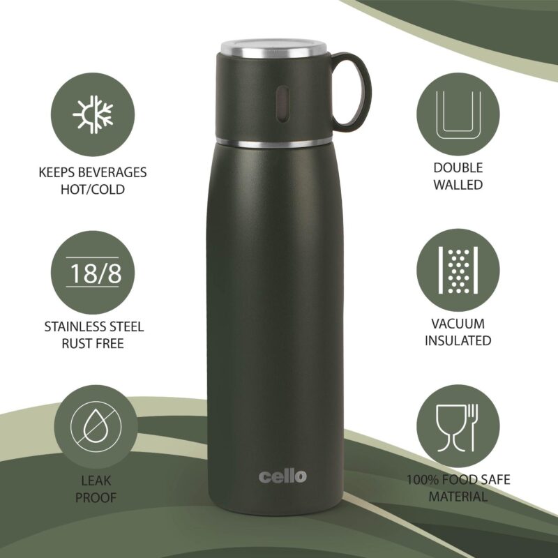 Duro Cup Style Flask, Vacusteel Water Bottle 750ml - Image 12