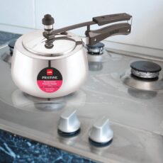 Silver|Pristine Encapsulated Pressure Cooker, Silver / 2 Litres