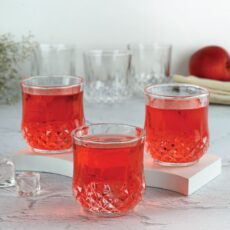 Clear|Amore Glass Tumblers, Set of 6 / 215ml