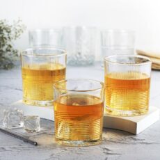 Clear|Enigma Glass Tumblers, Set of 6 / 215ml