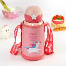 Pink|Lucky Hot & Cold Stainless Steel Kids Water Bottle, 500ml / 500ml
