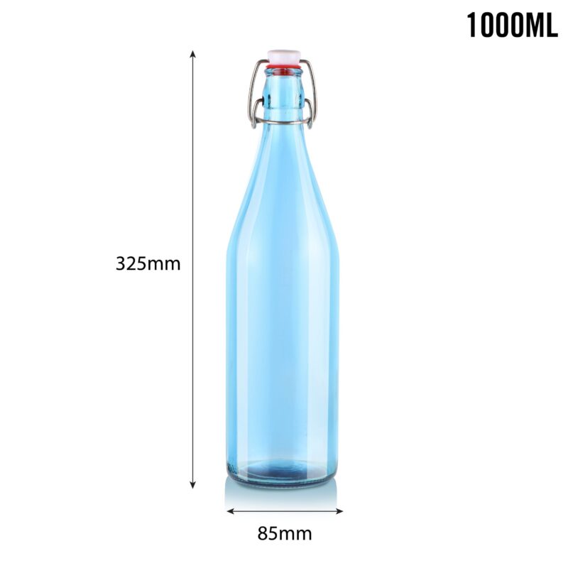 Aquaria Glass Water Bottle, 1000ml - Image 47