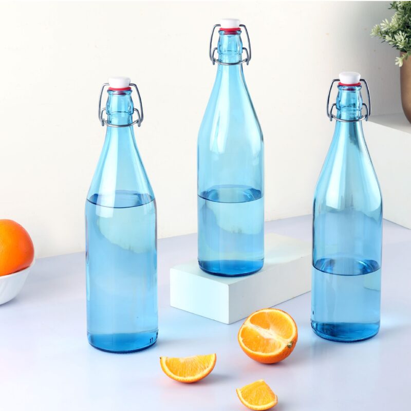 SAPPHIRE|Aquaria Glass Water Bottle, 1000ml / 1000ml