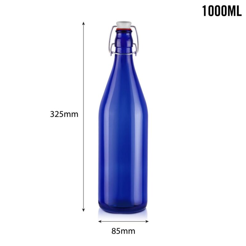 Aquaria Glass Water Bottle, 1000ml - Image 51