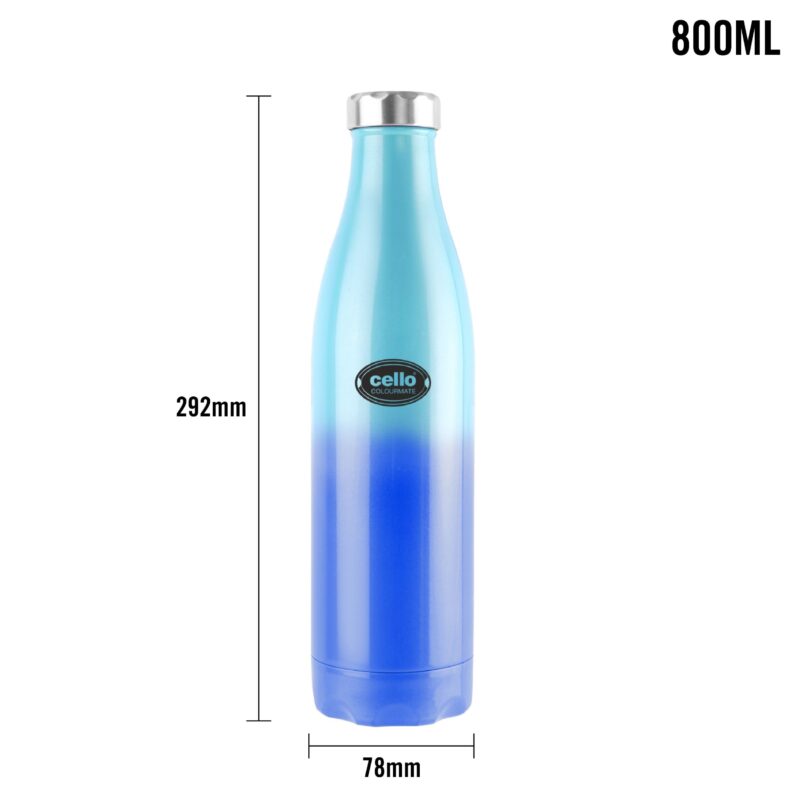 Colourmate Flask, Vacusteel Water Bottle, 800ml - Image 15