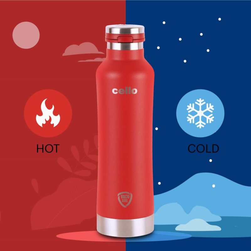 Duro One Touch Flask, Vacusteel Water Bottle 800ml - Image 7