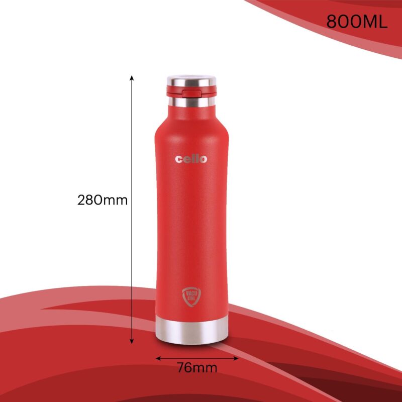 Duro One Touch Flask, Vacusteel Water Bottle 800ml - Image 16